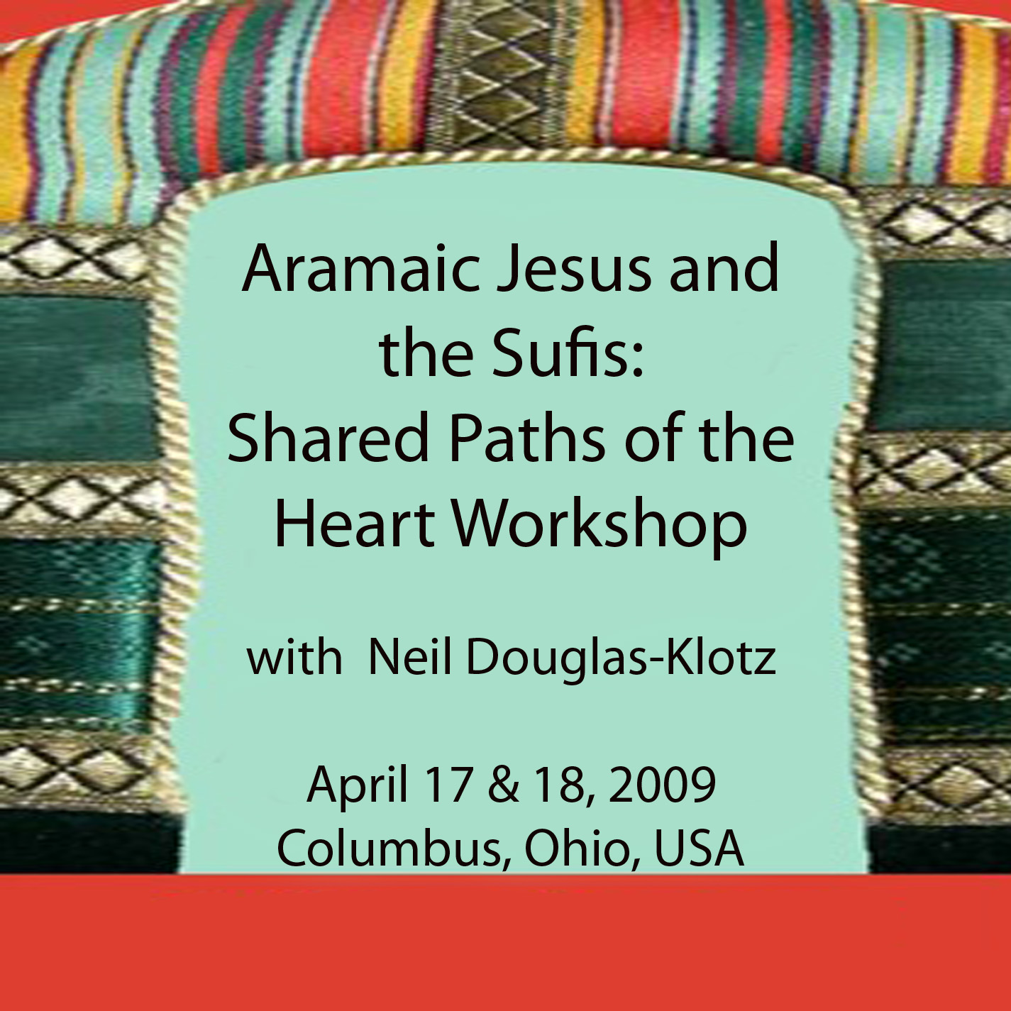 Aramaic Jesus & the Sufis workshop